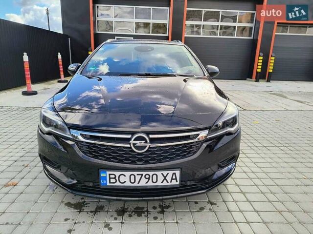 Черный Опель Астра, объемом двигателя 1.6 л и пробегом 163 тыс. км за 11500 $, фото 1 на Automoto.ua