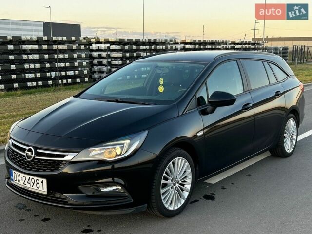 Черный Опель Астра, объемом двигателя 1.6 л и пробегом 237 тыс. км за 11500 $, фото 1 на Automoto.ua