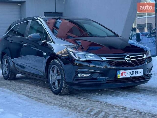 Черный Опель Астра, объемом двигателя 1.6 л и пробегом 222 тыс. км за 10700 $, фото 1 на Automoto.ua