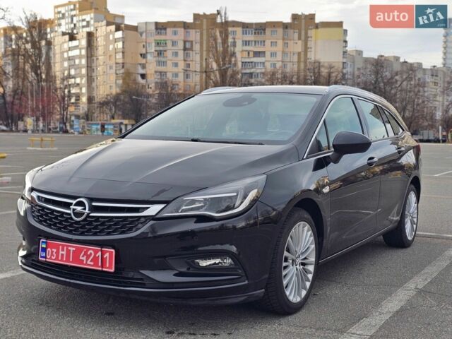 Черный Опель Астра, объемом двигателя 1.6 л и пробегом 201 тыс. км за 9700 $, фото 1 на Automoto.ua