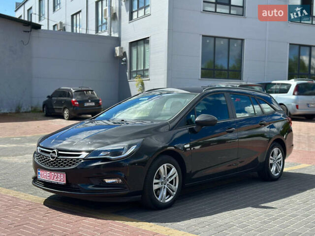 Черный Опель Астра, объемом двигателя 1.6 л и пробегом 186 тыс. км за 11200 $, фото 1 на Automoto.ua
