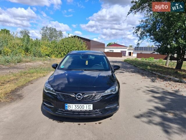 Черный Опель Астра, объемом двигателя 1.5 л и пробегом 195 тыс. км за 10500 $, фото 1 на Automoto.ua