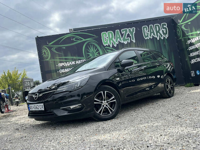 Черный Опель Астра, объемом двигателя 1.5 л и пробегом 132 тыс. км за 14700 $, фото 1 на Automoto.ua