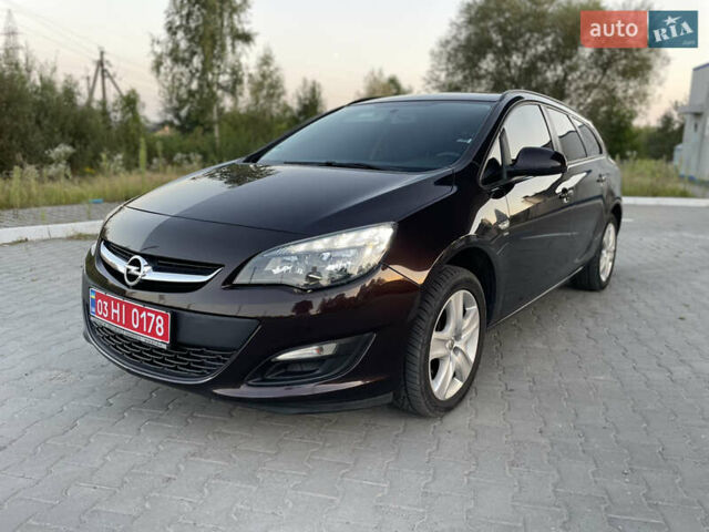 Опель Астра 2014 в Рокитное на Automoto.ua Коричневый Опель Астра, объемом двигателя 1.6 л и пробегом 262 тыс. км за 7850 $, фото 1 на Automoto.ua