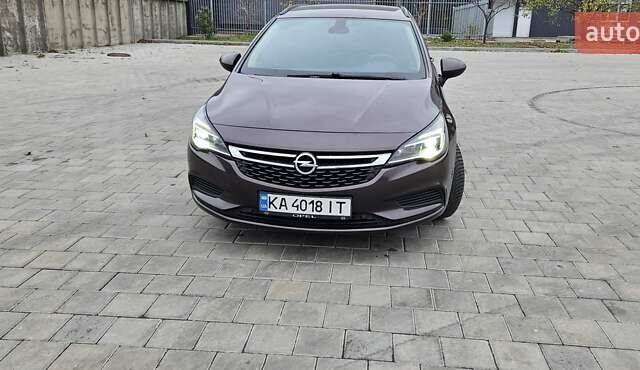 Коричневый Опель Астра, объемом двигателя 1.6 л и пробегом 246 тыс. км за 10700 $, фото 1 на Automoto.ua