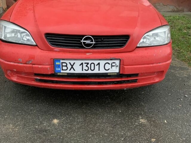 Красный Опель Астра, объемом двигателя 1.4 л и пробегом 3 тыс. км за 2300 $, фото 1 на Automoto.ua