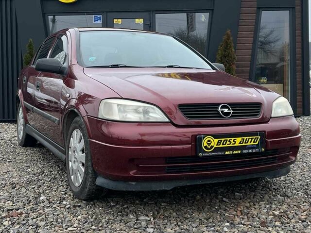 Червоний Опель Астра, об'ємом двигуна 1.6 л та пробігом 294 тис. км за 3699 $, фото 1 на Automoto.ua