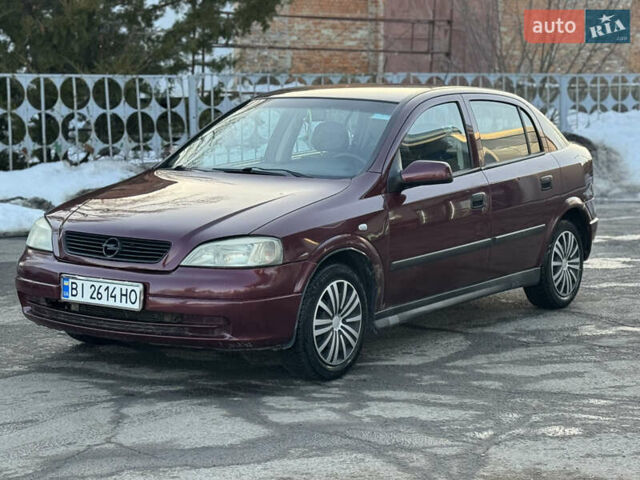Червоний Опель Астра, об'ємом двигуна 1.6 л та пробігом 225 тис. км за 2900 $, фото 1 на Automoto.ua