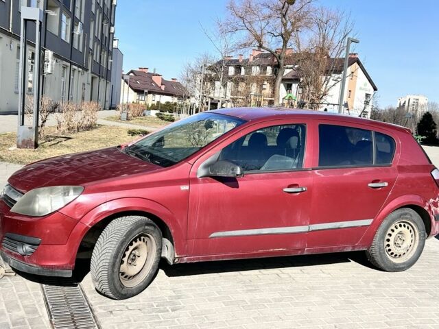 Красный Опель Астра, объемом двигателя 1.6 л и пробегом 164 тыс. км за 3300 $, фото 1 на Automoto.ua