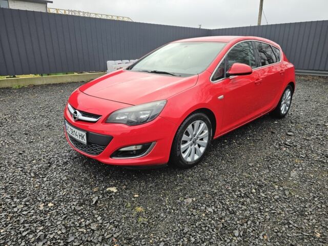 Красный Опель Астра, объемом двигателя 1.7 л и пробегом 220 тыс. км за 5999 $, фото 1 на Automoto.ua