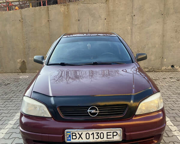 Червоний Опель Астра, об'ємом двигуна 1.4 л та пробігом 181 тис. км за 2500 $, фото 1 на Automoto.ua