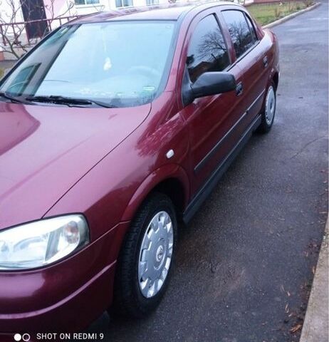 Червоний Опель Астра, об'ємом двигуна 1.4 л та пробігом 161 тис. км за 3100 $, фото 1 на Automoto.ua