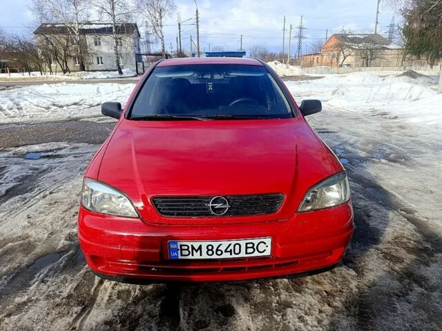 Червоний Опель Астра, об'ємом двигуна 1.4 л та пробігом 199 тис. км за 1355 $, фото 1 на Automoto.ua