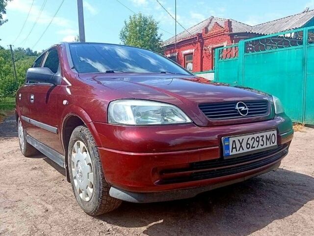 Червоний Опель Астра, об'ємом двигуна 1.4 л та пробігом 176 тис. км за 3700 $, фото 1 на Automoto.ua