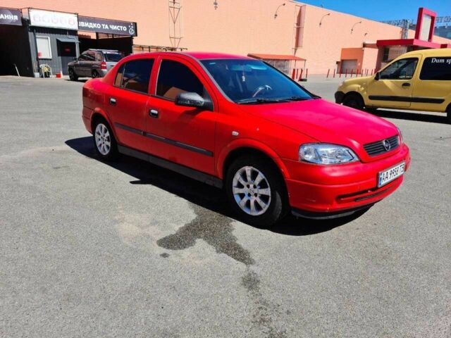 Красный Опель Астра, объемом двигателя 1.4 л и пробегом 3 тыс. км за 3400 $, фото 1 на Automoto.ua