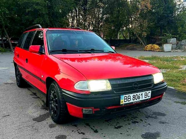Красный Опель Астра, объемом двигателя 1.8 л и пробегом 0 тыс. км за 1500 $, фото 1 на Automoto.ua