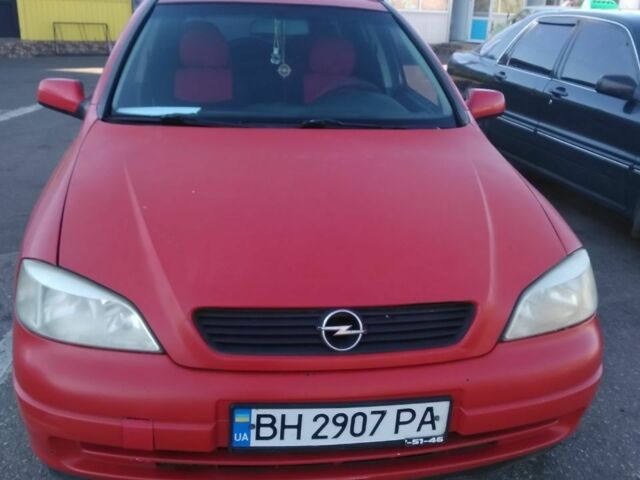 Червоний Опель Астра, об'ємом двигуна 1.6 л та пробігом 250 тис. км за 2600 $, фото 1 на Automoto.ua