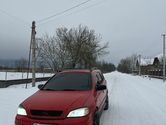 Красный Опель Астра, объемом двигателя 2 л и пробегом 3 тыс. км за 1300 $, фото 1 на Automoto.ua