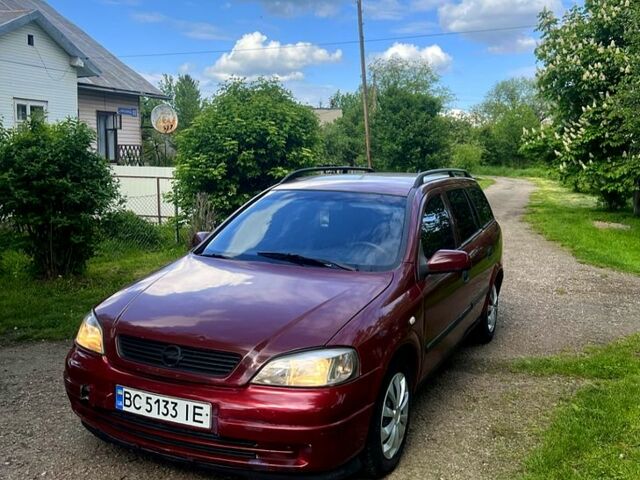 Червоний Опель Астра, об'ємом двигуна 1.6 л та пробігом 230 тис. км за 2100 $, фото 1 на Automoto.ua