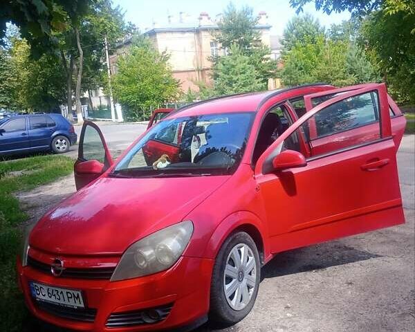 Красный Опель Астра, объемом двигателя 1.6 л и пробегом 220 тыс. км за 4300 $, фото 1 на Automoto.ua