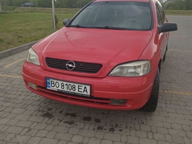 Червоний Опель Астра, об'ємом двигуна 1.7 л та пробігом 300 тис. км за 2500 $, фото 1 на Automoto.ua