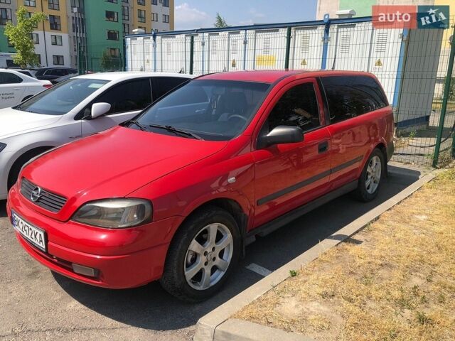 Червоний Опель Астра, об'ємом двигуна 1.7 л та пробігом 300 тис. км за 2499 $, фото 1 на Automoto.ua