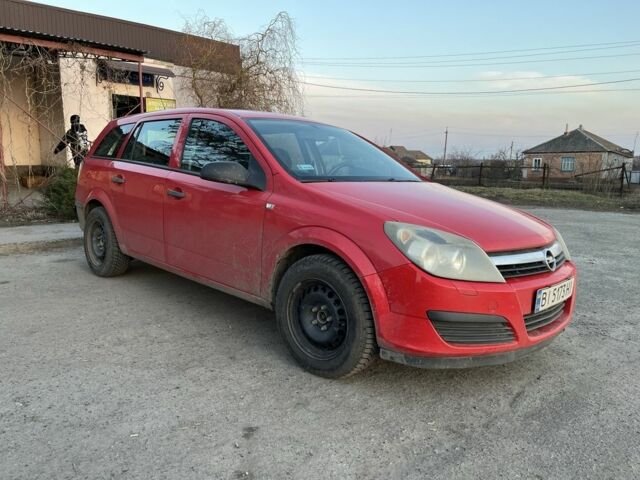 Красный Опель Астра, объемом двигателя 1.6 л и пробегом 230 тыс. км за 5000 $, фото 1 на Automoto.ua