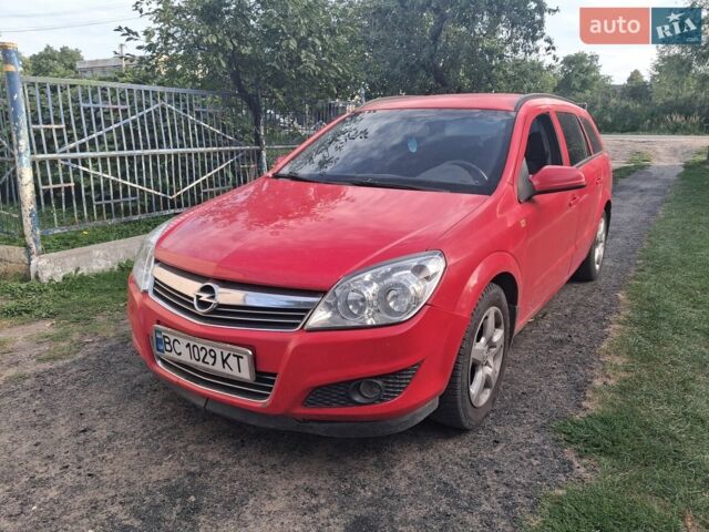 Красный Опель Астра, объемом двигателя 1.6 л и пробегом 288 тыс. км за 3350 $, фото 1 на Automoto.ua