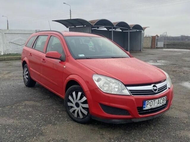 Красный Опель Астра, объемом двигателя 1.7 л и пробегом 400 тыс. км за 2400 $, фото 1 на Automoto.ua