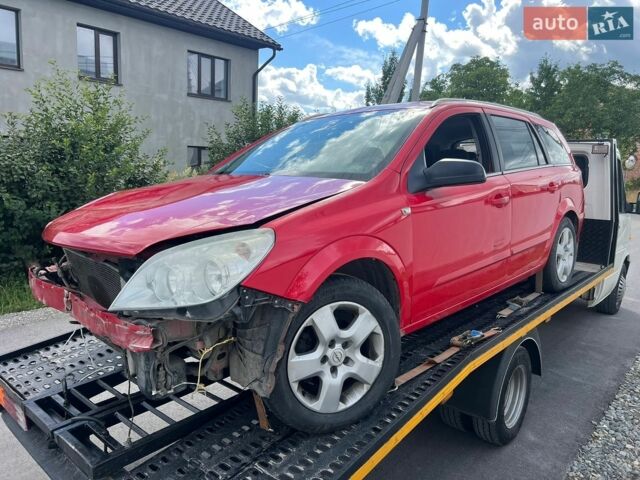 Красный Опель Астра, объемом двигателя 1.4 л и пробегом 180 тыс. км за 1050 $, фото 1 на Automoto.ua