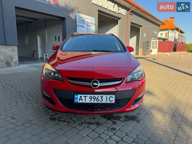 Красный Опель Астра, объемом двигателя 1.25 л и пробегом 247 тыс. км за 6700 $, фото 1 на Automoto.ua