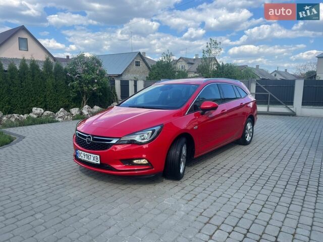 Красный Опель Астра, объемом двигателя 1.6 л и пробегом 167 тыс. км за 12600 $, фото 1 на Automoto.ua