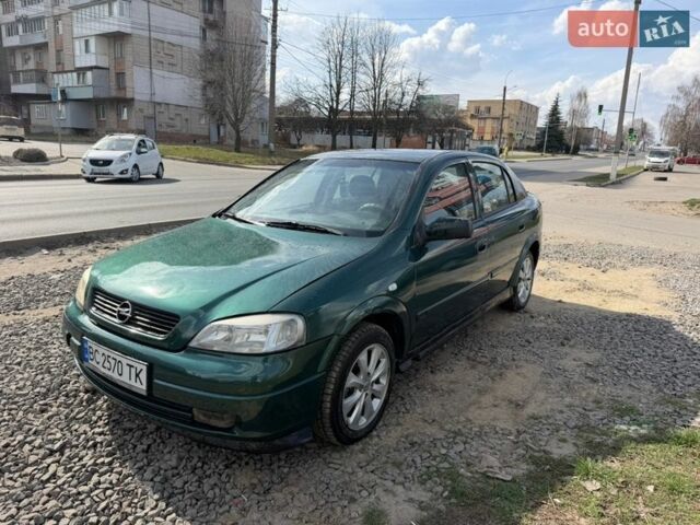 Опель Астра, объемом двигателя 1.4 л и пробегом 222 тыс. км за 1650 $, фото 1 на Automoto.ua