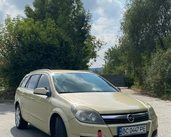 Желтый Опель Астра, объемом двигателя 1.8 л и пробегом 276 тыс. км за 4600 $, фото 1 на Automoto.ua
