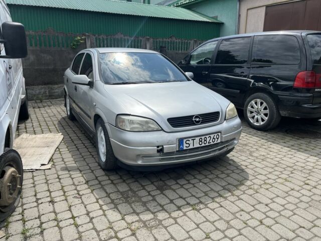 Сірий Опель Астра, об'ємом двигуна 1.6 л та пробігом 350 тис. км за 550 $, фото 1 на Automoto.ua