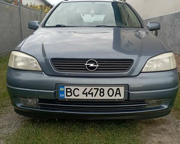 Серый Опель Астра, объемом двигателя 1.6 л и пробегом 193 тыс. км за 3400 $, фото 1 на Automoto.ua