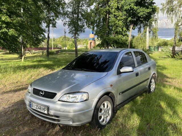 Сірий Опель Астра, об'ємом двигуна 2 л та пробігом 343 тис. км за 2300 $, фото 1 на Automoto.ua