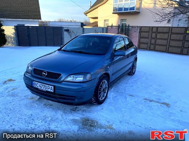 Сірий Опель Астра, об'ємом двигуна 1.6 л та пробігом 200 тис. км за 2350 $, фото 1 на Automoto.ua