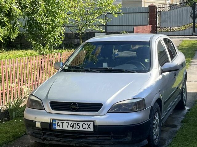 Сірий Опель Астра, об'ємом двигуна 2 л та пробігом 450 тис. км за 2100 $, фото 1 на Automoto.ua