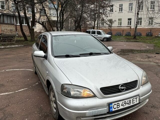 Серый Опель Астра, объемом двигателя 1.6 л и пробегом 276 тыс. км за 1700 $, фото 1 на Automoto.ua
