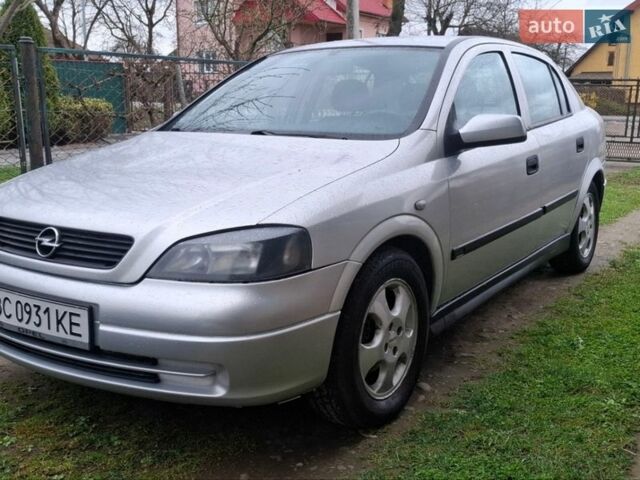 Серый Опель Астра, объемом двигателя 1.6 л и пробегом 280 тыс. км за 1999 $, фото 1 на Automoto.ua