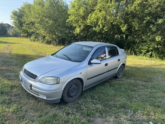 Серый Опель Астра, объемом двигателя 2 л и пробегом 304 тыс. км за 2700 $, фото 1 на Automoto.ua