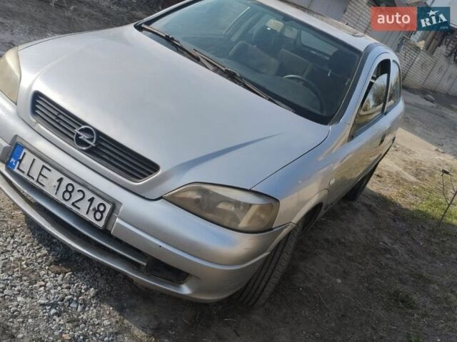 Сірий Опель Астра, об'ємом двигуна 2 л та пробігом 350 тис. км за 1200 $, фото 1 на Automoto.ua