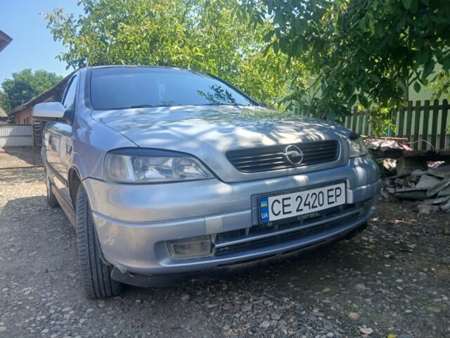 Сірий Опель Астра, об'ємом двигуна 2 л та пробігом 356 тис. км за 2954 $, фото 1 на Automoto.ua
