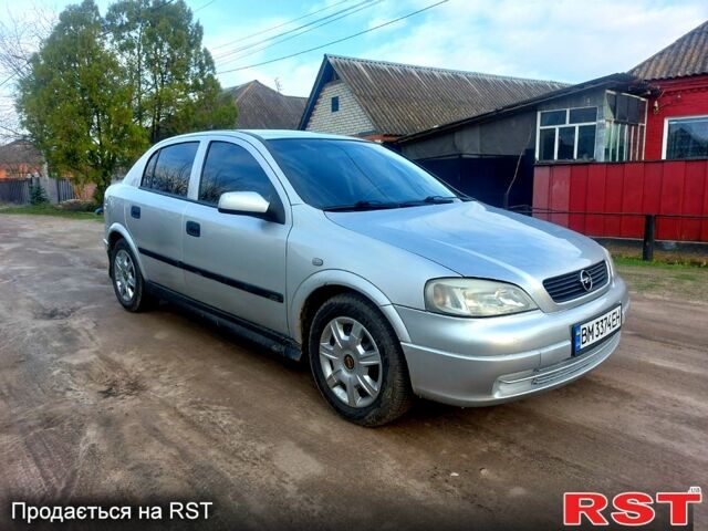 Серый Опель Астра, объемом двигателя 1.6 л и пробегом 230 тыс. км за 2000 $, фото 1 на Automoto.ua