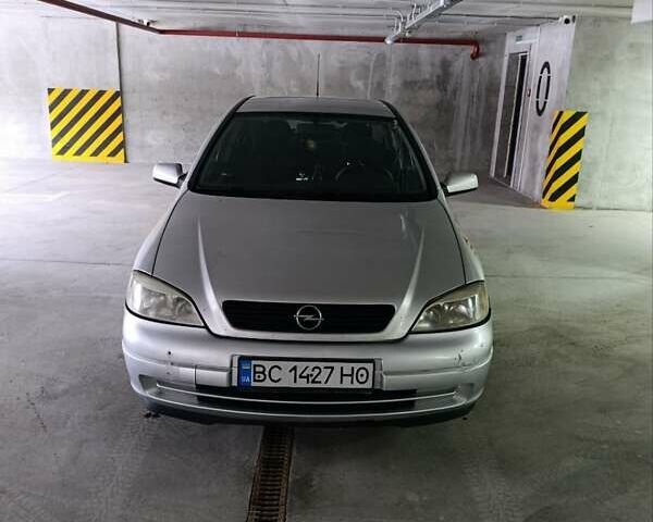 Серый Опель Астра, объемом двигателя 1.7 л и пробегом 344 тыс. км за 2900 $, фото 1 на Automoto.ua