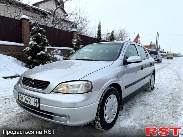 Серый Опель Астра, объемом двигателя 1.7 л и пробегом 190 тыс. км за 3500 $, фото 1 на Automoto.ua