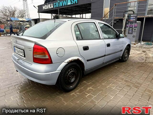 Серый Опель Астра, объемом двигателя 1.7 л и пробегом 452 тыс. км за 2500 $, фото 1 на Automoto.ua