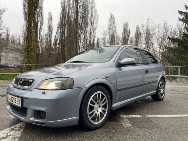 Сірий Опель Астра, об'ємом двигуна 2 л та пробігом 185 тис. км за 6500 $, фото 1 на Automoto.ua