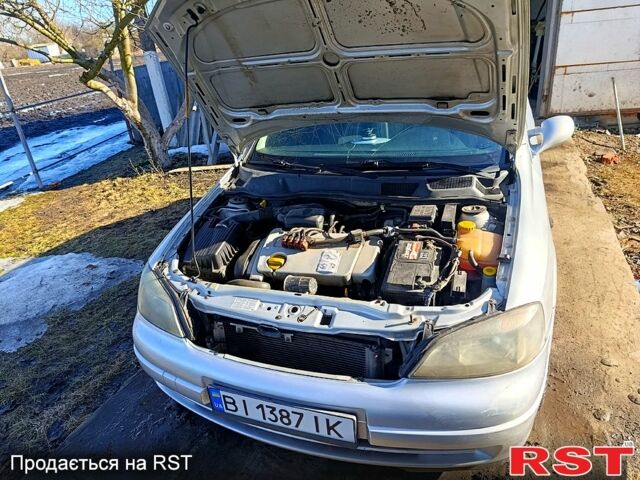 Сірий Опель Астра, об'ємом двигуна 1.6 л та пробігом 321 тис. км за 3500 $, фото 1 на Automoto.ua